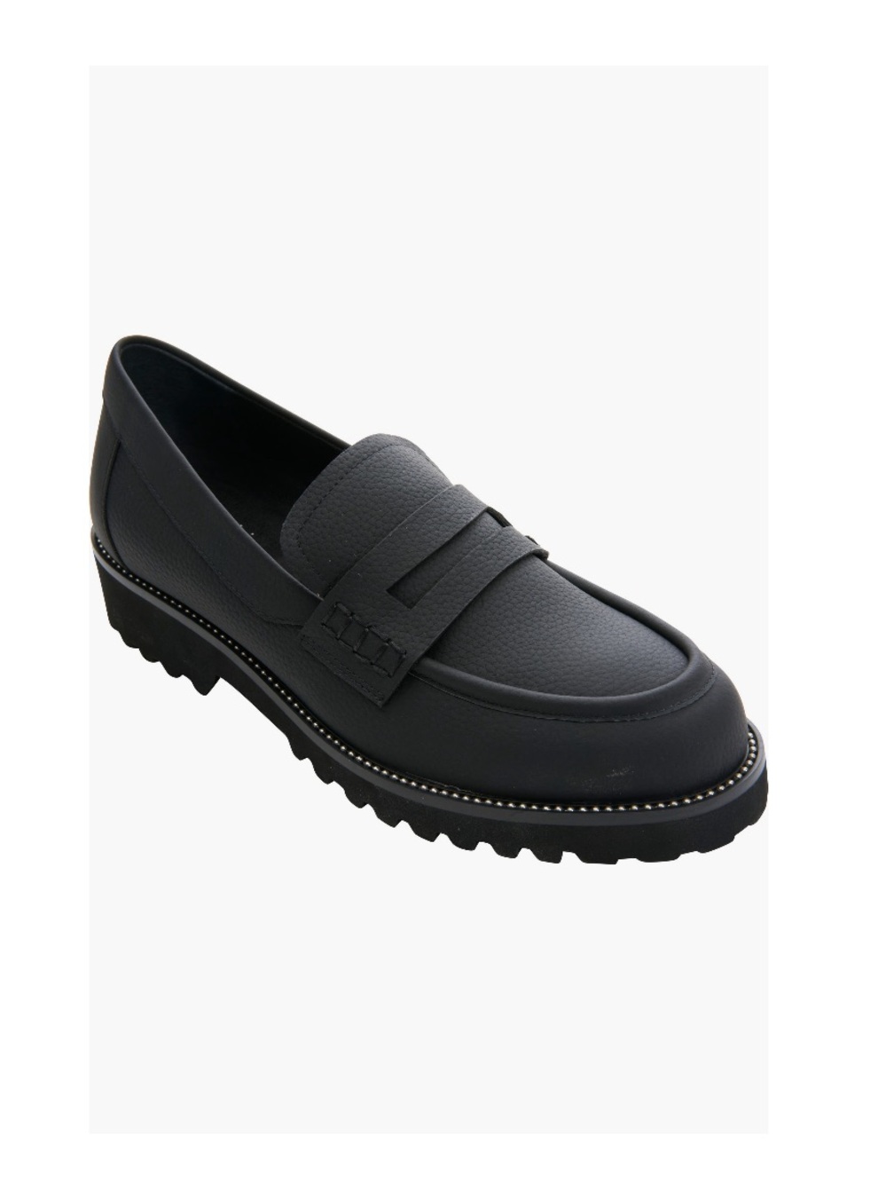 VANELi Zayna Water Resistant Penny Loafers Black Milled Calf Women’s Size 6